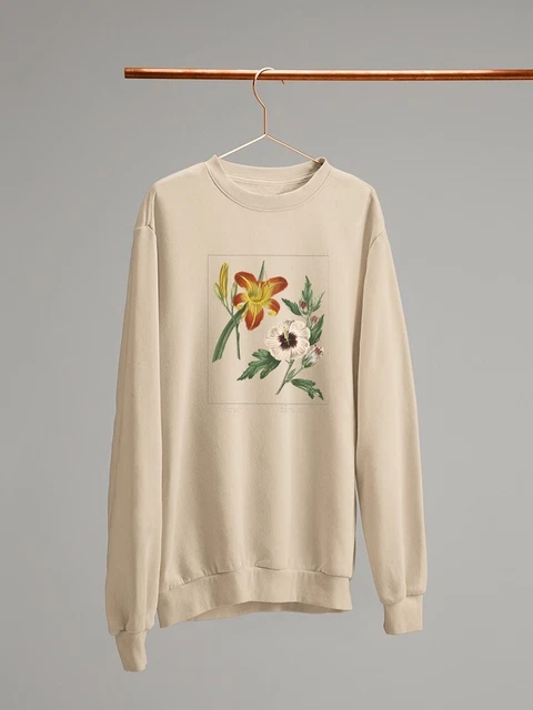 Garden Flowers Delight Sweatshirt -Sydenham Edwards Designs 3