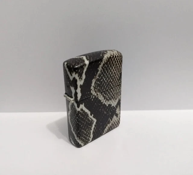 Zippo 2022 Snake Skin 540 Case No Insert No Box Read 2