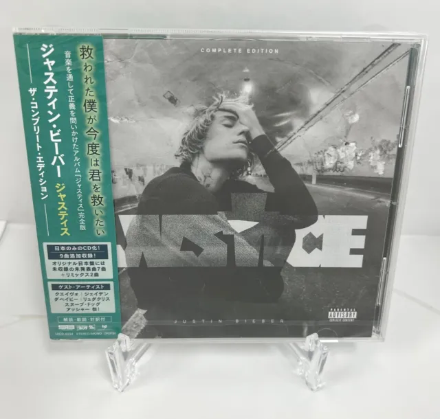 Justin Bieber Justice: The Complete Edition Japan Music CD Bonus Tracks