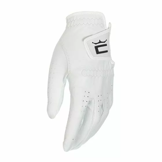 Cobra Mens Pur Tour Golf Glove - White - New 2022 - Pick Hand & Size