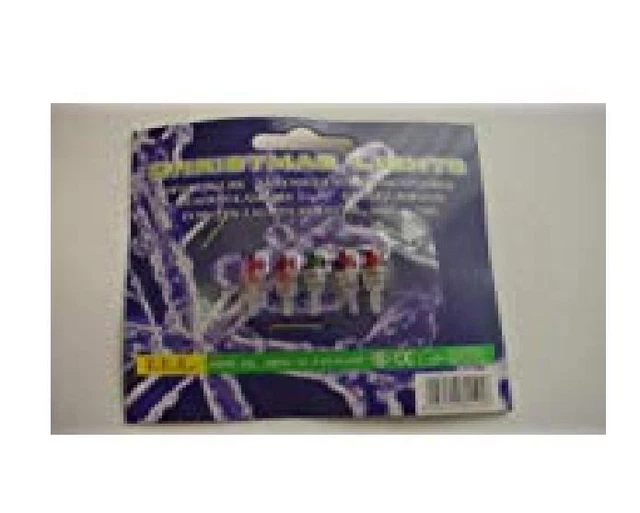 5 Bombillas De Repuesto Para Luces De Navidad - 2V 0.16W, Transparentes, Compatibles Con Decoraciones (SB265)