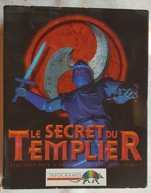 Le secret du templier (Pc, 1995) Big box Sealed French Version