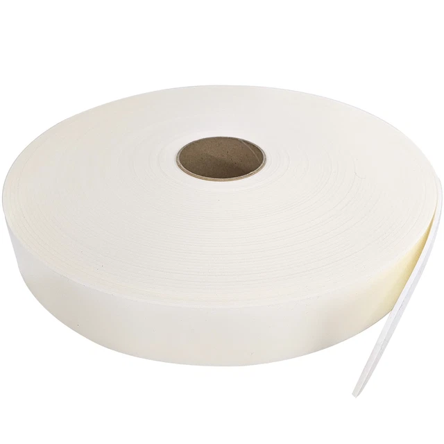 Cinta de estuco, tira de separación, cinta de juntas elásticas 50 mm x 3 mm x 35 m/rollo - sin enrollar