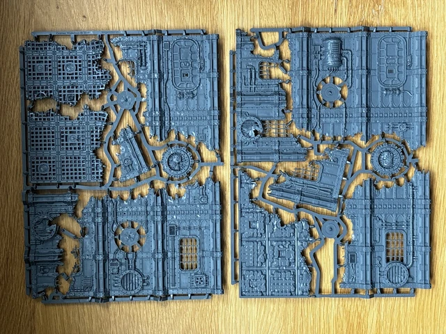 WARHAMMER 40K RUIN Buildings Terrain Ruined Factorum £31.92 - PicClick UK