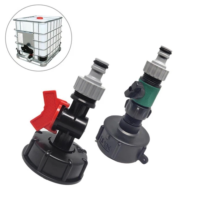 IBC Tankadapter 3/4 Zoll Mit S60X6 Gewinde – Messing-Anschluss Für Regentonnen, Wasserspeicher & Gartenbewässerung