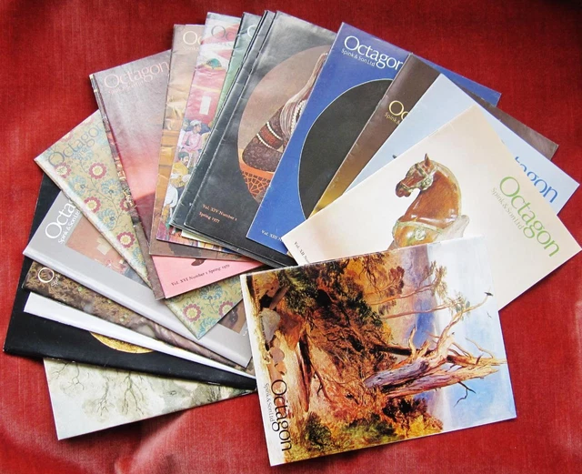Octagon - Spink fine art magazine, 23 issues 1975/1983