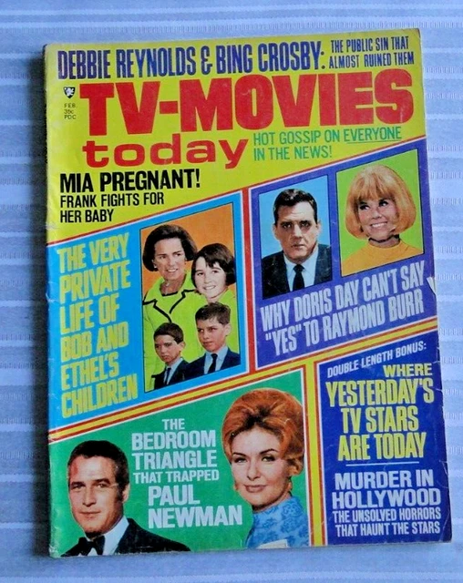MAGAZINE VINTAGE TVFILMS Today 1970 Doris Day Debbie Reynolds Paul