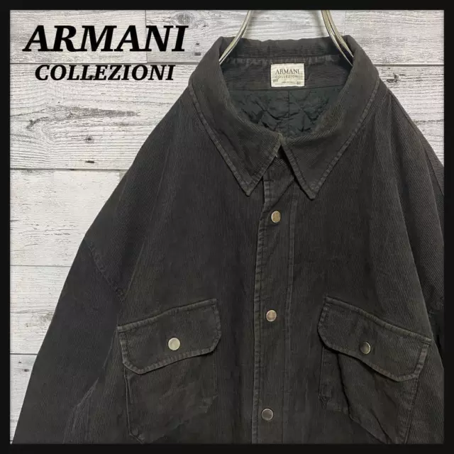 230 ARMANI DENIM Jacket Shirt Quilted Popular $169.99 - PicClick