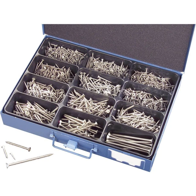 Hililand jeu d'assortiment de vis Kit de vis RC 522 pièces plusieurs