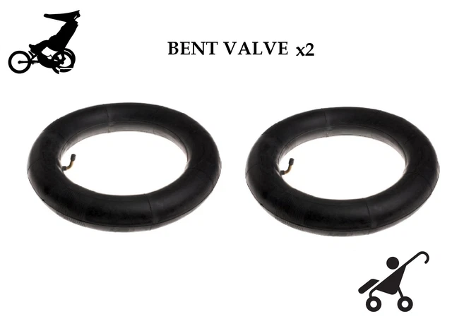 Phil and Teds twin, E3, Navigator, Dash, Sport Pram Inner Bent Valve Tube 12.5"