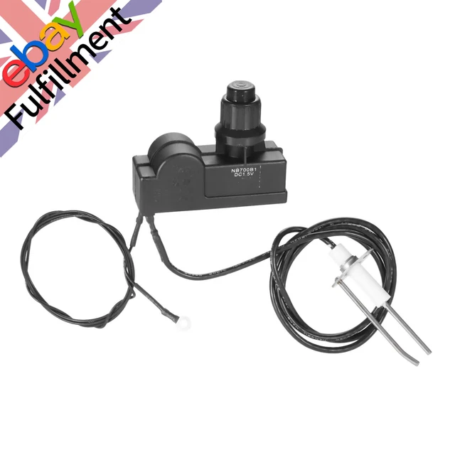 Universal 3 Outlet Battery Push Button Ignitor Igniter BBQ Gas Grill Replacement