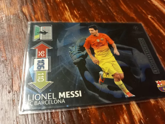 Adrenalyn XL Champions League 12/13 2012/2013 - LIONEL MESSI Limited Edition