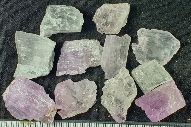 229 Ct Excellent  natural color Kunzite  Crystal Rough  Lot  From Afghanistan