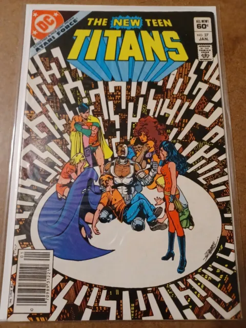 New Teen Titans #27 Comic Book - Atari Force Preview - George Perez Art - Pic!