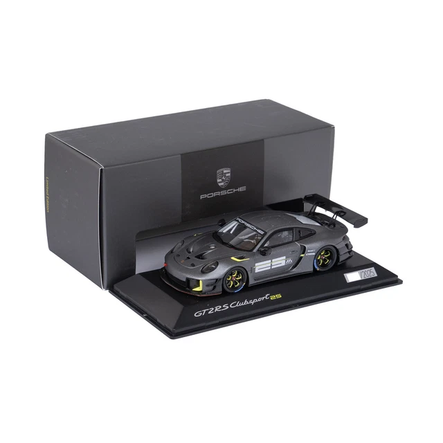 Porsche 911 GT2 RS Clubsport 2018 – Miniature SPARK 1/43 Noir/rouge (WAP0201530L)