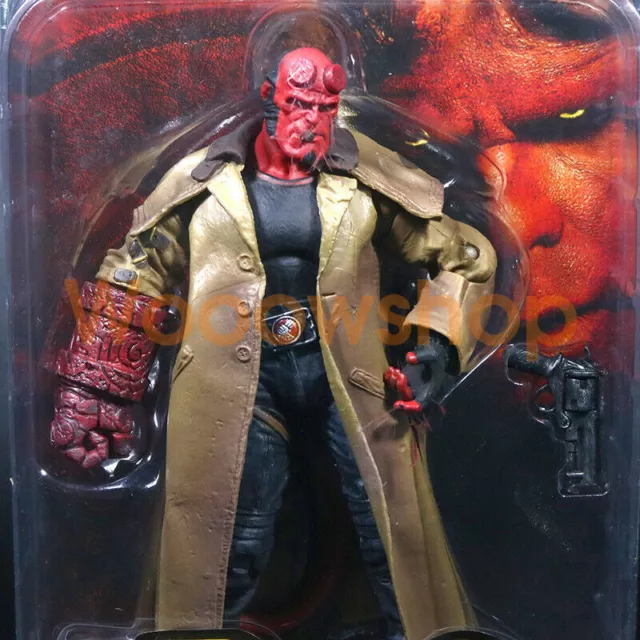Mezco Hellboy Golden Army 7" Action Figure Smoking Ver. Series 2 1:12 Collection