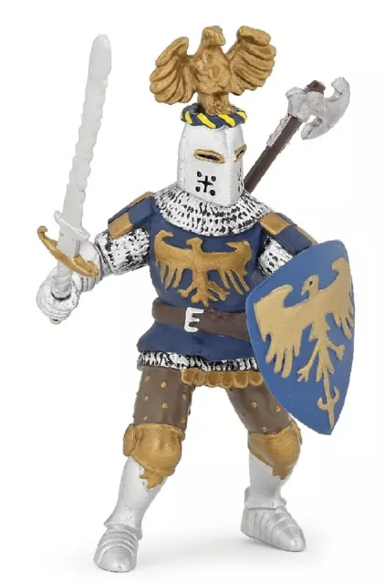 Papo 39362 Knight With Adlerhelm Blue 3 7/8in Knight And Castles Papo 39362 Knight With Adlerhelm Blue 3 7/8in Knight And Castles