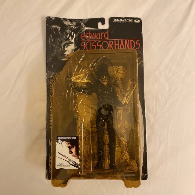 Edward Scissorhands Action Figure - Spawn.com - McFarlane Movie Maniacs - NEW