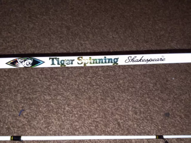SHAKESPEARE TIGER SPINNING Fishing Rod WMTSP 70 2M 7'0 2 Piece $17.99 -  PicClick