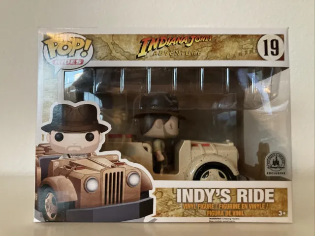 Funko Pop! Rides - Indiana Jones - Indy's Ride (Disney Parks Exclusive)