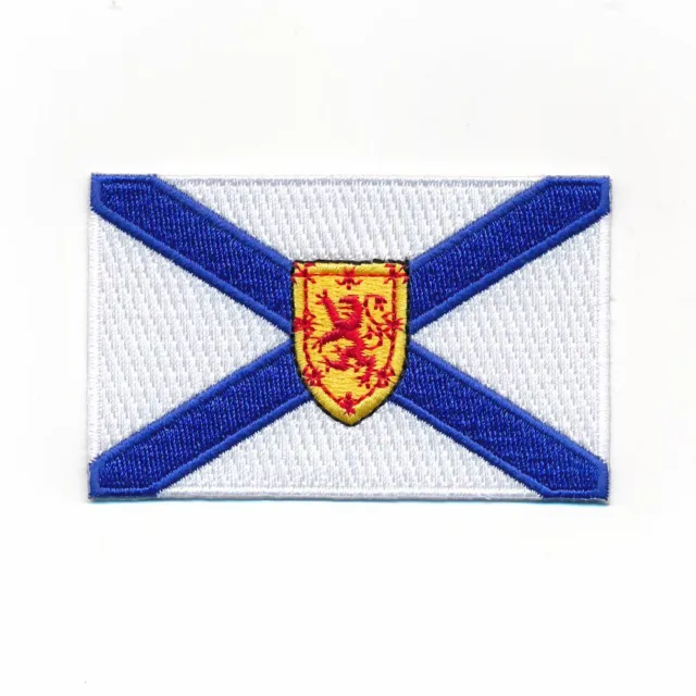 30 x 20 mm Nova Scotia Flagge Halifax Kanada Canada Aufnäher Aufbügler 1163 Mini