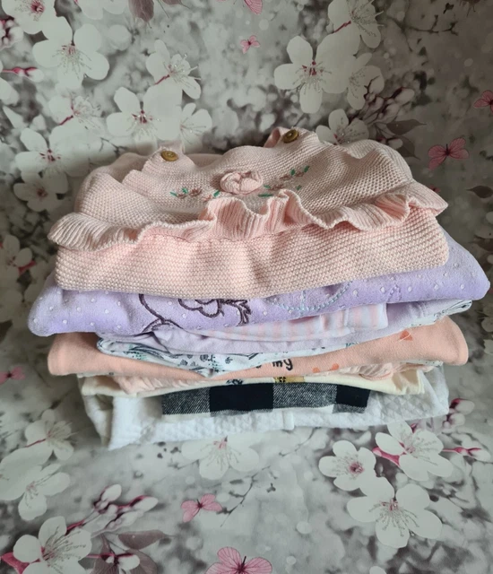 💜🐇Baby girl clothes bundle 6-9 months