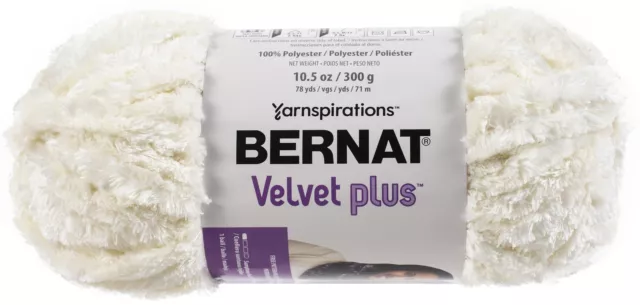 Bernat Velvet Yarn-White Multipack Of 2 • Prices »