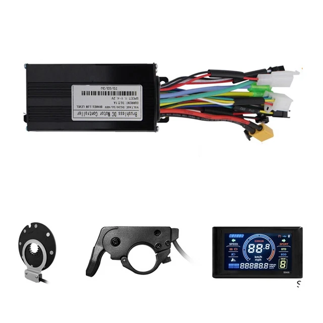 Câble 1T4 Pour Vélo électrique Bafang – Avec Accélérateur 130x, Compatible UART/CAN Pour M400, G330, G510, M620