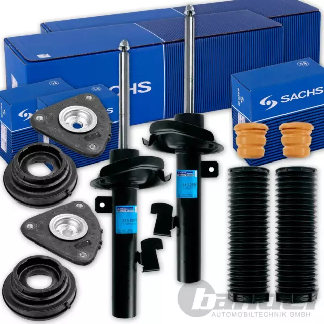 SACHS STOSSDÄMPFER + DOMLAGER +SERVICE KIT VORNE passend für FORD FOCUS II C-MAX