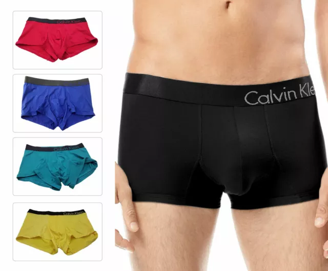 Calvin Klein Men's Boxer Briefs Trunk CK U8908 Bold Low Seamless Underwear Brief