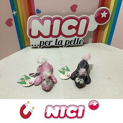 NICI NICI MAGNICIS MAGNETI CALAMITE ANIMALI IN PELUCHE SOFT PLUSH 12 CM ANIMALS 