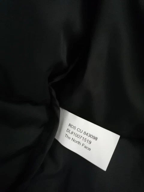 Giubbotto Piumino uomo donna the north face Nuptse 700 ROSSO TAGLIA S 13