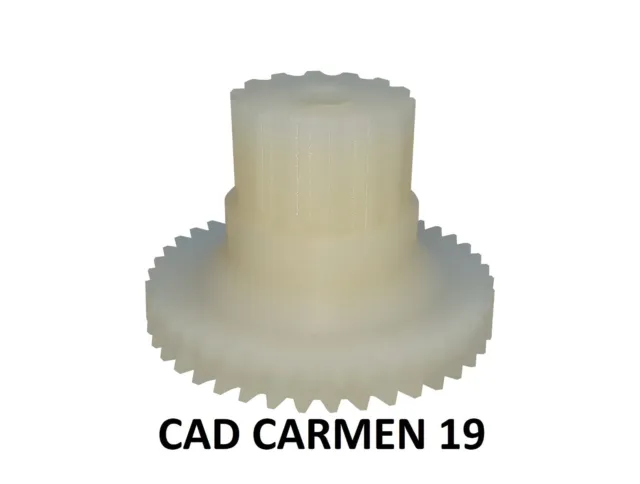 Roue Dentée Pièces de Rechange pour Moteur Slicer CAD Carmen 19 Typ 30-595 / CNC