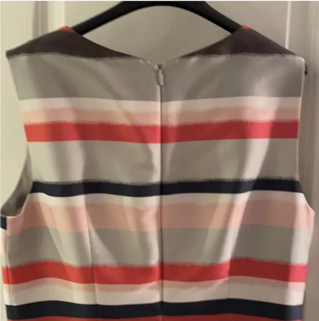 HUGO BOSS Diljana Striped Dress size 8 2