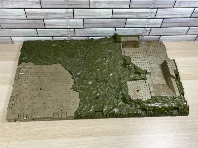Halo Battlescape Camo Green Terrain Large Base Plate 23x13 Mega Bloks Halo Battlescape Camo Green Terrain Large Base Plate 23x13 Mega Bloks