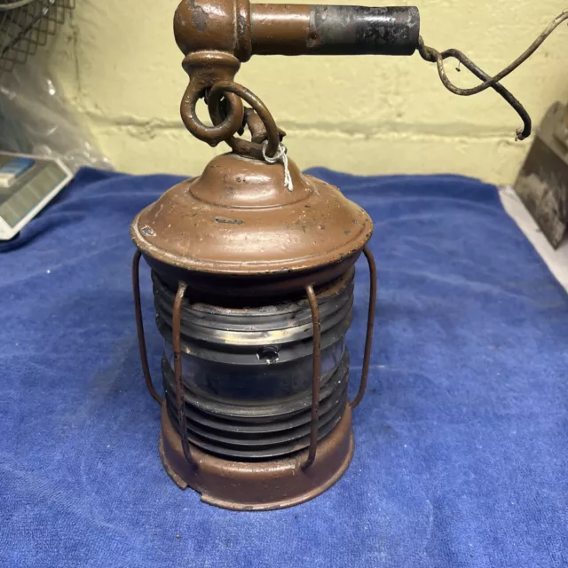 Vintage Marine Ship Lantern Nautical Light