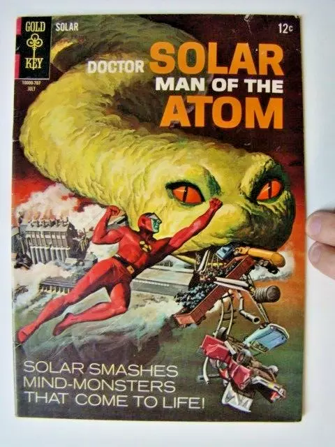 Doctor Solar Man of the Atom #20 Painted Cover Art Gold Key Comics 1967 VG/FN