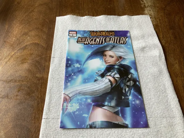 New Agents Of Atlas #1 Luna Snow Variant NM War Of Realms