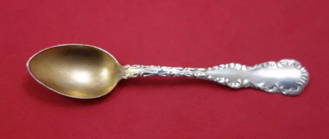 Louis XV by Birks Sterling Silver Demitasse Spoon Gold Washed 3 3/4"