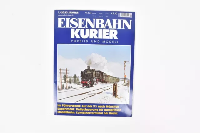 Revista de mensajería ferroviaria 1/2023 no 604 modelo y modelo