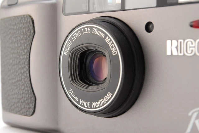 LCD Works [NEAR MINT] Ricoh R1 GRAY Point & Shoot 35mm Film Camera From JAPAN 2
