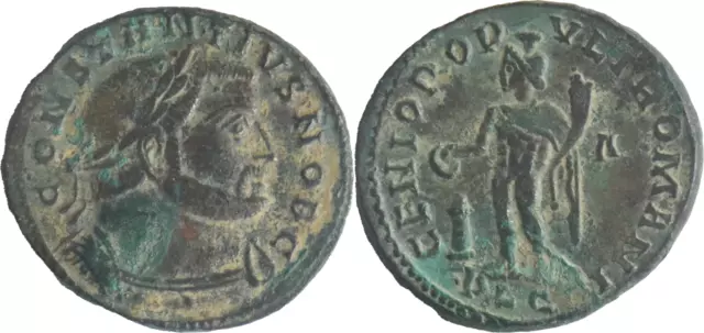 Rome - Follis de Constance I Chlore - GENIO POPVLI ROMANI - autel|A/PLC (Lyon)