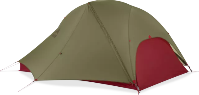 MSR FreeLite 2 Tent 2 Person Ultralight Backpacking Tent Green V3 2