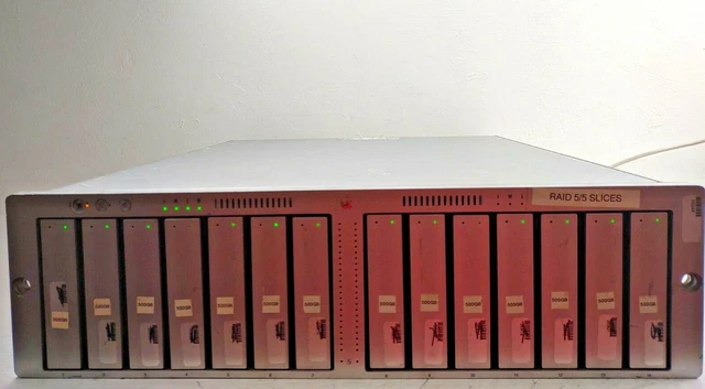 Apple XSERVE RAID A1009 Network Enclosure Storage W/ x14 500GB Drives Apple XSERVE RAID A1009 Network Enclosure Storage W/ x14 500GB Drives