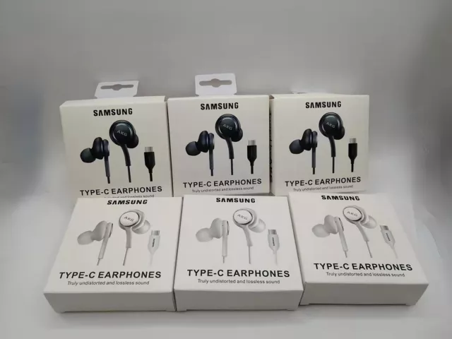 AKG Type-C Earbuds Headphones EO-IG955 Type-C Headset For Samsung Note20/S22/S21