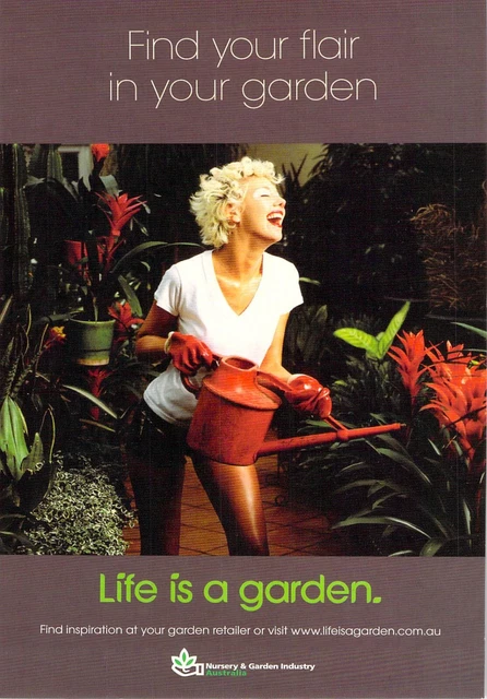 V11008 Australia Avant Card #11008 Life Is a Garden postcard