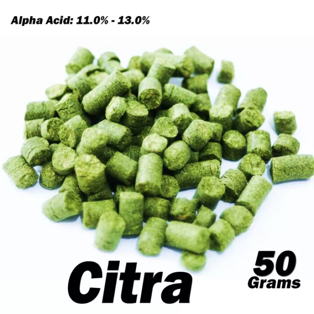 50g Citra Hops Pellets Hops Alpha Acid 11.0-13.0%  USA  Home Brew