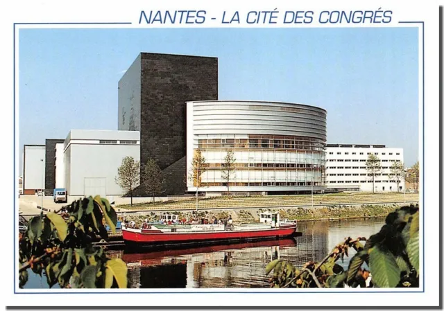 CPM - NANTES - Le canal St-Félix et la Cité des Congrés