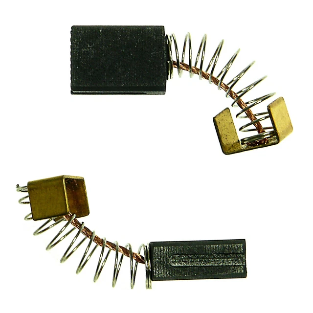 2 Spazzole Di Carbone Per Parkside TKS 1700, 6,5 X 13,5 X 17 Mm - Foto 2