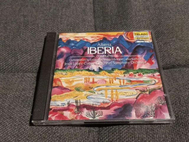 Isaac Albeniz Iberia Complete Jesus Lopez-Cobos Cincinnati Symphony 2 CD VGC